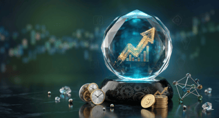 Financial Forecasting Website Graphic